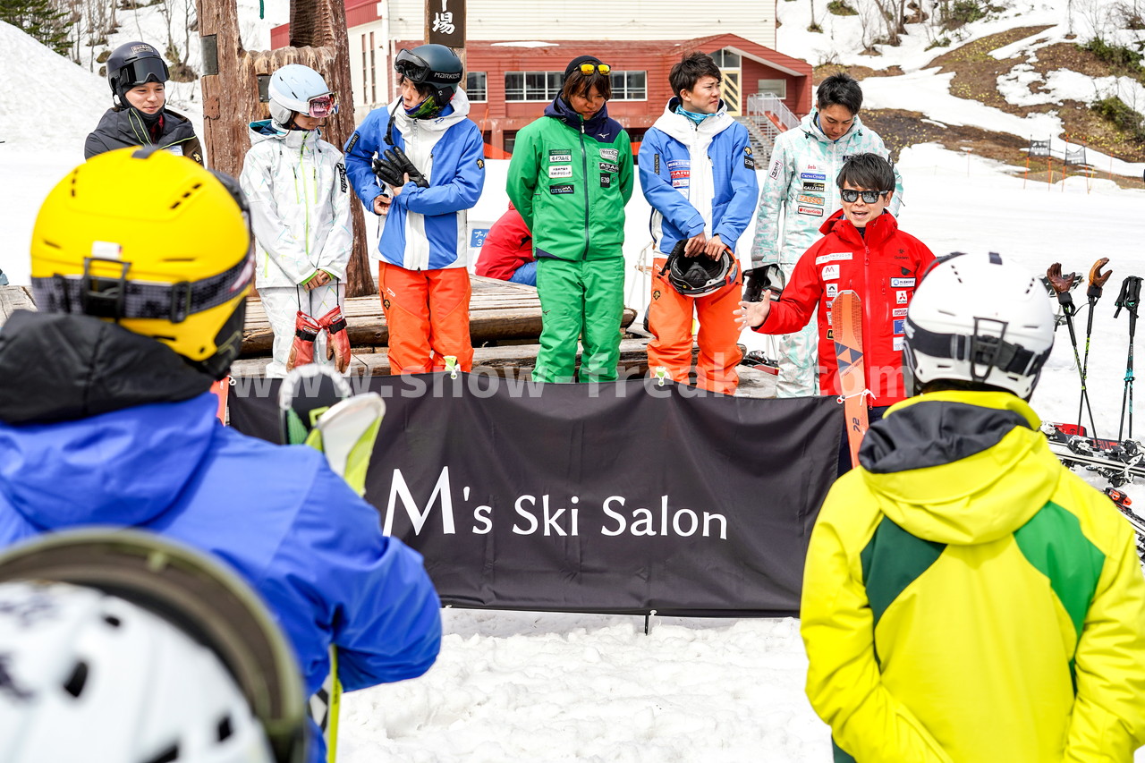 札幌国際スキー場 プロスキーヤー・吉田勝大 presents『M’s Ski Salon感謝祭』 総勢60名超、みんなで楽しく春スキーセッション(^O^)／